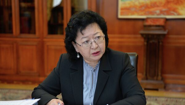 Министр финансов Кыргызской Республики Бактыгуль Жеенбаева - Sputnik Кыргызстан