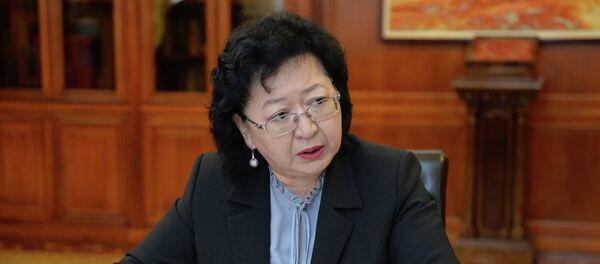 Министр финансов Кыргызской Республики Бактыгуль Жеенбаева Министр финансов Кыргызской Республики Бактыгуль Жеенбаева - Sputnik Кыргызстан