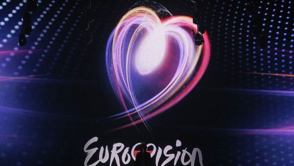 Логотип конкурса Евровидение. Архивное фото - Sputnik Кыргызстан