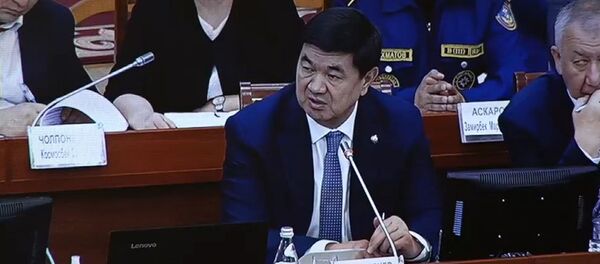 Премьер Кыргызстана отчитывается о ситуации с коронавирусом — прямой эфир - Sputnik Кыргызстан