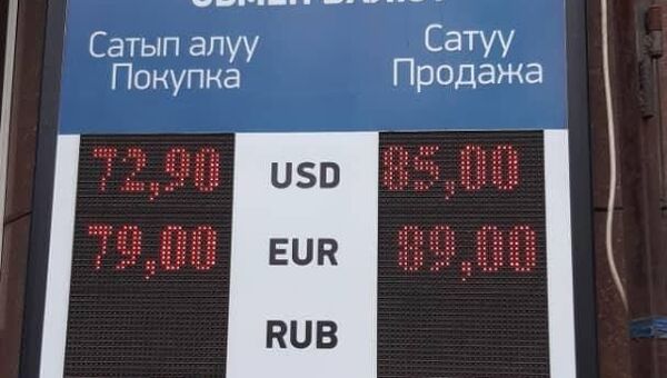 Ситуация на валютном рынке Кыргызстана - Sputnik Кыргызстан