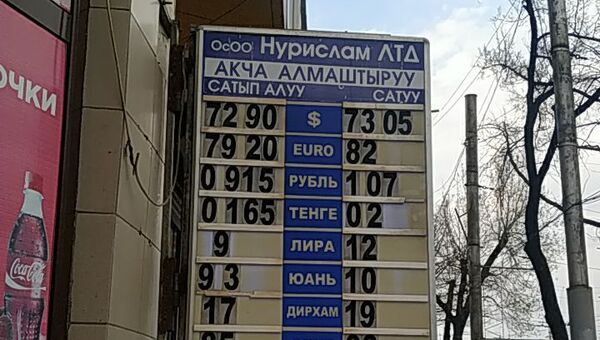 Ситуация на валютном рынке Кыргызстана - Sputnik Кыргызстан