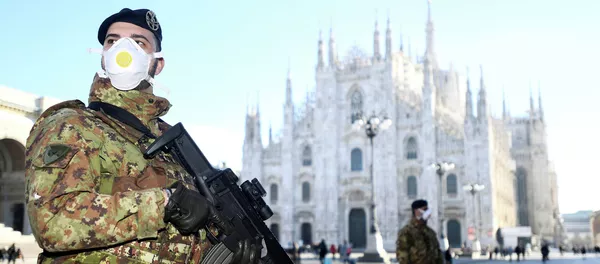 Ситуация в Италии из-за коронавируса Ситуация в Италии из-за коронавируса - Sputnik Кыргызстан