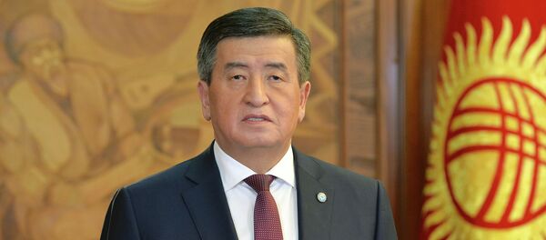 Обращение президента КР Сооронбая Жээнбекова - Sputnik Кыргызстан