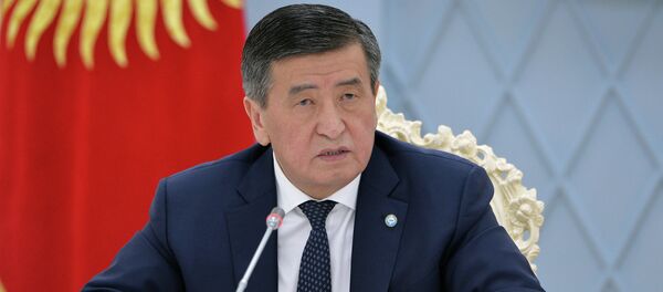 Президент Сооронбай Жээнбеков проводит заседание Совета безопасности в узком составе. 21 марта 2020 года - Sputnik Кыргызстан