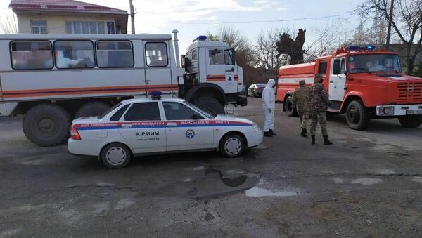 Чрезвычайная ситуация в Сузакском районе - Sputnik Кыргызстан