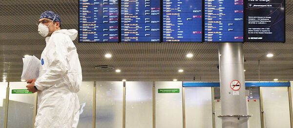 Прилет российских туристов из Черногории в Москву - Sputnik Кыргызстан