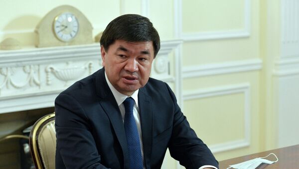 Премьер-министр Кыргызстана Мухаммедкалый Абылгазиев. Архивное фото - Sputnik Кыргызстан
