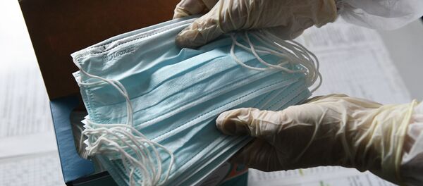 Медициналык бет кап. Архив - Sputnik Кыргызстан