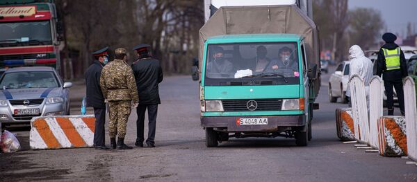 Временные ограничения на въезд в Бишкек из-за коронавируса Временные ограничения на въезд в Бишкек из-за коронавируса - Sputnik Кыргызстан