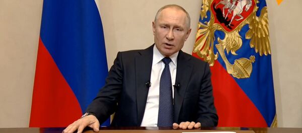 СПУТНИК_LIVE: Владимир Путин выступает с обращением к нации - Sputnik Кыргызстан