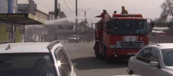 Бишкектин базарлары дезинфекцияланды - Sputnik Кыргызстан