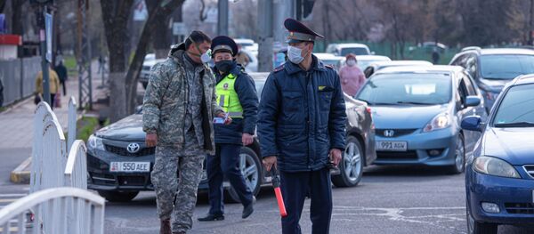 Оцепление в городе Бишкек из-за коронавируса - Sputnik Кыргызстан