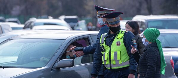 Оцепление в городе Бишкек из-за коронавируса - Sputnik Кыргызстан