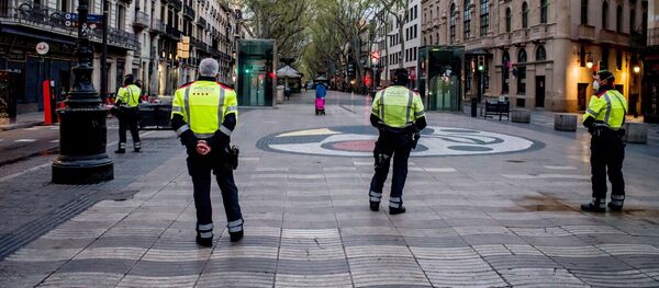 Ситуация в Барселоне в связи с коронавирусом - Sputnik Кыргызстан