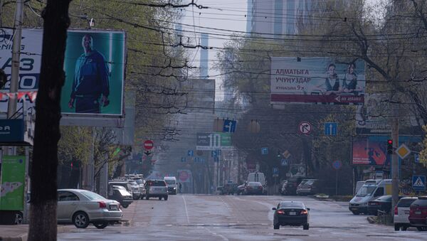 Бишкек шаарындагы жарнама такталары. Архив - Sputnik Кыргызстан