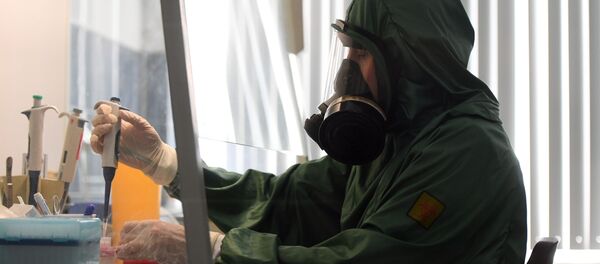 Работа вирусологической лаборатории, где производится анализ на новую коронавирусную инфекцию - Sputnik Кыргызстан