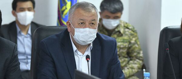 Первый вице-премьер-министр КР Кубатбек Боронов - Sputnik Кыргызстан