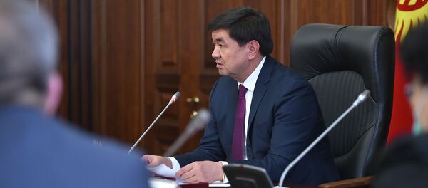 Премьер-министр Мухаммедкалый Абылгазиев - Sputnik Кыргызстан