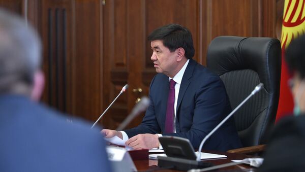 Премьер-министр Мухаммедкалый Абылгазиев - Sputnik Кыргызстан