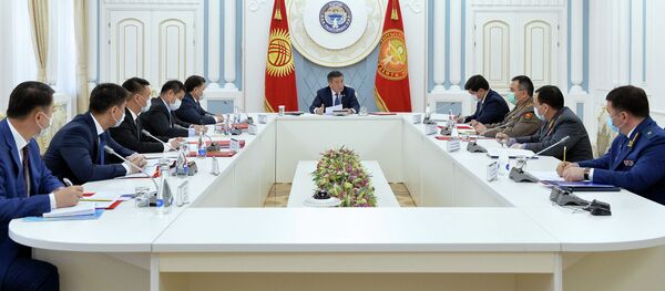 Заседание Совета безопасности в узком составе - Sputnik Кыргызстан