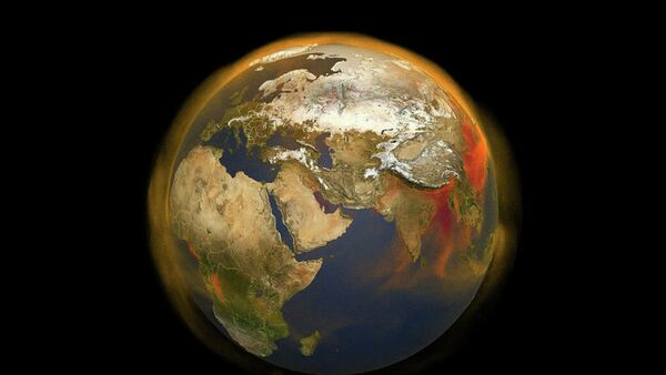 Новая 3D-карта NASA отслеживает накопление метана и движение в атмосфере - Sputnik Кыргызстан