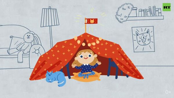Чем занять ребенка на карантине — видеоинструкция родителей - Sputnik Кыргызстан