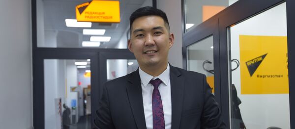 Ишкер, курулуш компаниясынын башкы директору Медер Жаманбаев - Sputnik Кыргызстан