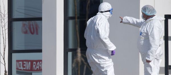 Больница в Коммунарке для пациентов с подозрением на коронавирус - Sputnik Кыргызстан