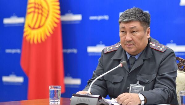 Заместитель министра внутренних дел Алмаз Орозалиев. Архивное фото - Sputnik Кыргызстан