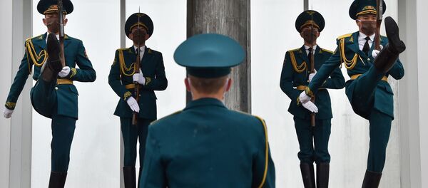 Улуттук Ардак Гвардиянын жоокерлери. Архив - Sputnik Кыргызстан