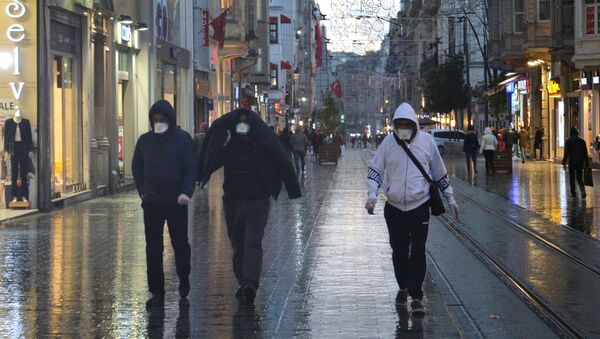 Ситуация в Стамбуле в связи с коронавирусом - Sputnik Кыргызстан