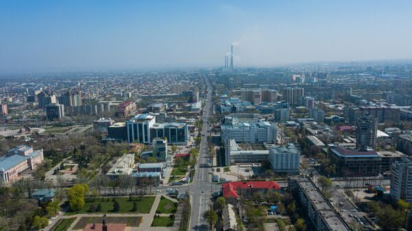 Вид с дрона на город Бишкек. Архивное фото - Sputnik Кыргызстан