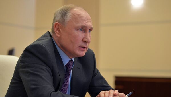 Президент РФ В. Путин провел совещание о ситуации на глобальных энергетических рынках - Sputnik Кыргызстан