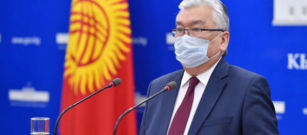 Саламаттык сактоо министри Сабыржан Абдикаримов Саламаттык сактоо министри Сабыржан Абдикаримов - Sputnik Кыргызстан