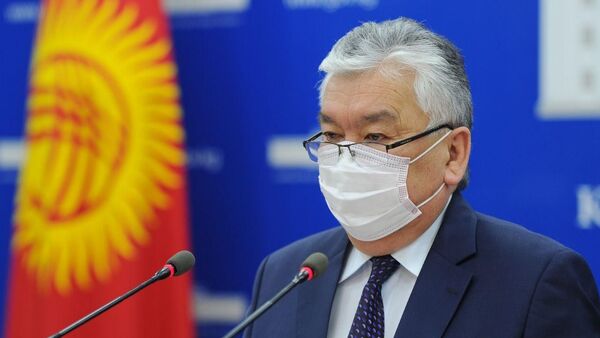 Министр здравоохранения КР Сабиржан Абдикаримов. Архивное фото - Sputnik Кыргызстан