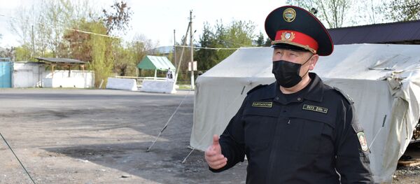 Комендант Оша, Ноокатского и Кара-Сууйского районов Малик Нурдинов - Sputnik Кыргызстан