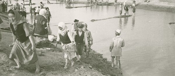 Строительство Большого Чуйского канала - Sputnik Кыргызстан