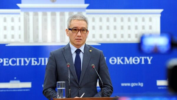 Вице-премьер-министр Эркин Асрандиев - Sputnik Кыргызстан