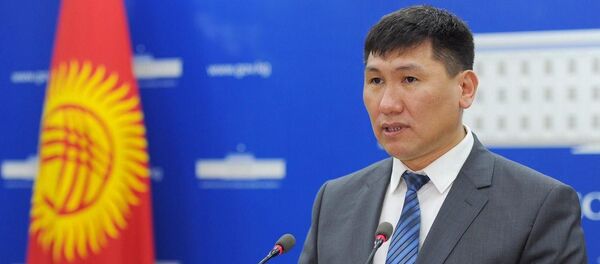 Эмгек жана социалдык өнүктүрүү министри Улукбек Кочкоров Эмгек жана социалдык өнүктүрүү министри Улукбек Кочкоров - Sputnik Кыргызстан