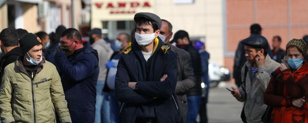 Очереди мигрантов в УФМС - Sputnik Кыргызстан