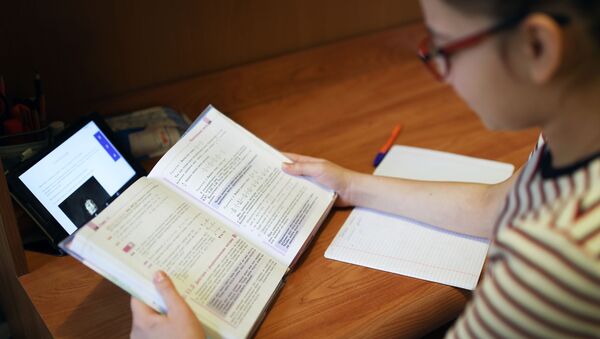 Дистанционное обучение школьников в Краснодарском крае - Sputnik Кыргызстан