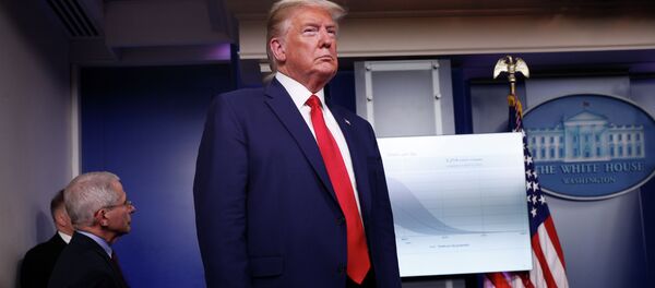 Президент США Дональд Трамп  - Sputnik Кыргызстан