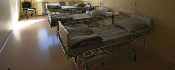 Палата для больных коронавирусом в больнице. Архивное фото Палата для больных коронавирусом в больнице. Архивное фото - Sputnik Кыргызстан