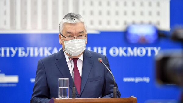 Министр здравоохранения КР Сабиржан Абдикаримов - Sputnik Кыргызстан