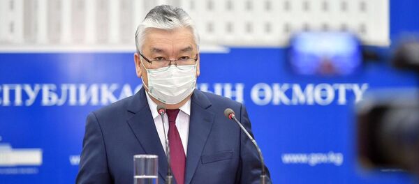Министр здравоохранения КР Сабиржан Абдикаримов Министр здравоохранения КР Сабиржан Абдикаримов - Sputnik Кыргызстан