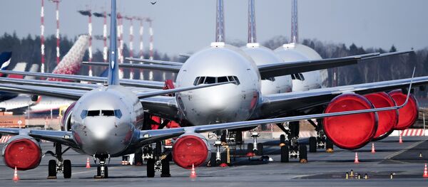 Шереметьево аэропортунда учактар. Архив - Sputnik Кыргызстан