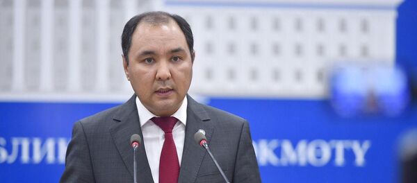 Тышкы иштер министринин биринчи орун басары Нуран Ниязалиев  - Sputnik Кыргызстан
