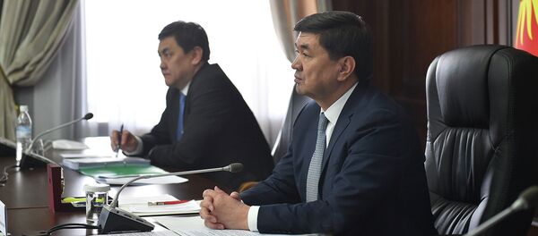 Премьер-министр Кыргызской Республики Мухаммедкалый Абылгазиев - Sputnik Кыргызстан