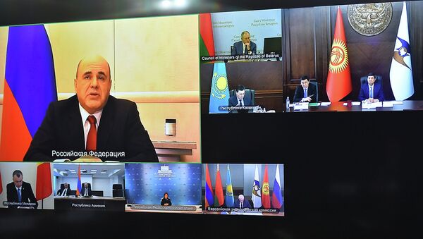 Заседание Евразийского межправительственного совета в режиме видеоконференции - Sputnik Кыргызстан